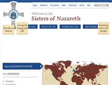 Tablet Screenshot of nazarethcare.com